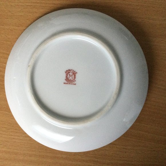 Two vintage Noritake hand painted candy dish handle with a little spoon - Picture 5 of 9